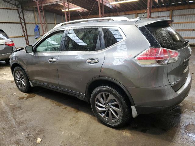 5N1AT2MV6FC836993 - 2015 NISSAN ROGUE S GRAY photo 2