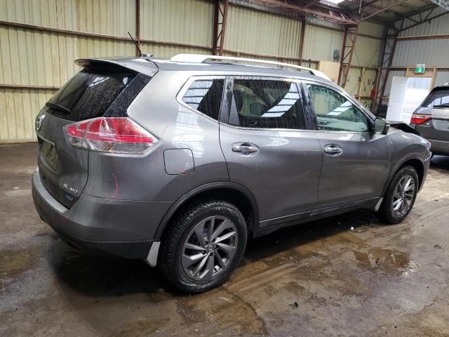 5N1AT2MV6FC836993 - 2015 NISSAN ROGUE S GRAY photo 3