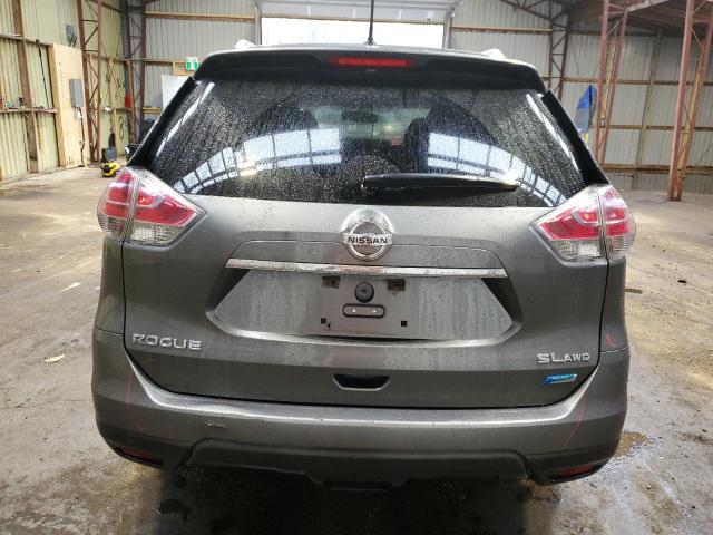 5N1AT2MV6FC836993 - 2015 NISSAN ROGUE S GRAY photo 6