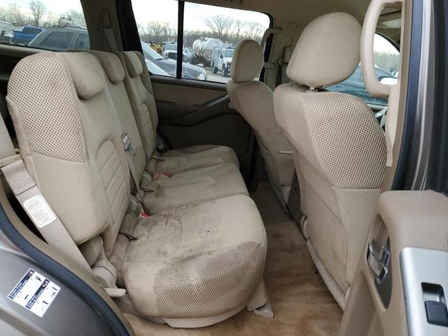 5N1AR18UX6C608070 - 2006 NISSAN PATHFINDER LE ოქროსფერი ფოტო 11