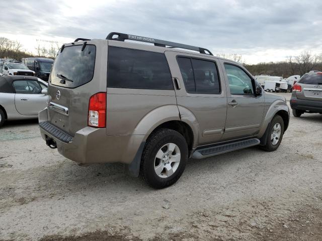 5N1AR18UX6C608070 - 2006 NISSAN PATHFINDER LE ოქროსფერი ფოტო 3