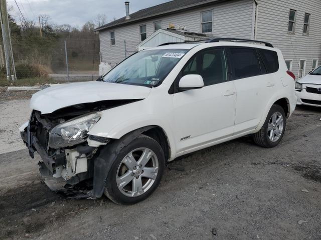 JTMBD32VX86076275 - 2008 TOYOTA RAV4 SPORT WHITE photo 1