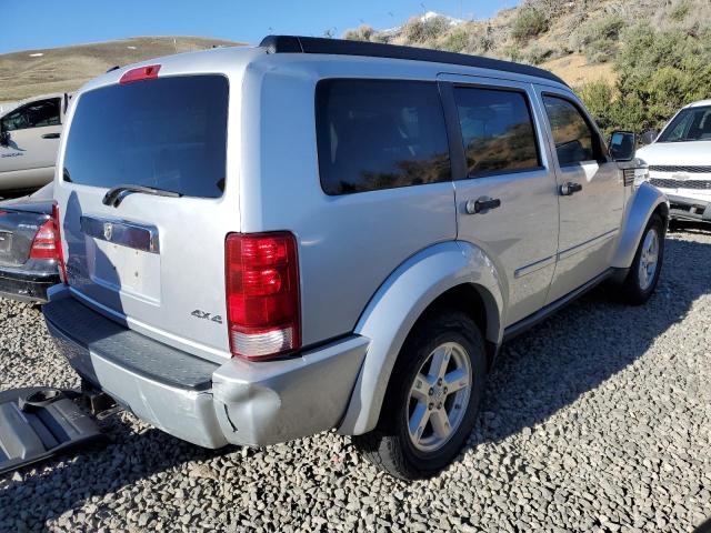 1D8GU58K07W565802 - 2007 DODGE NITRO SLT SILVER photo 3