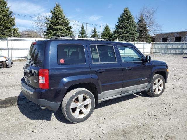 1J4NF4GB0BD109017 - 2011 JEEP PATRIOT LATITUDE CHARCOAL photo 3