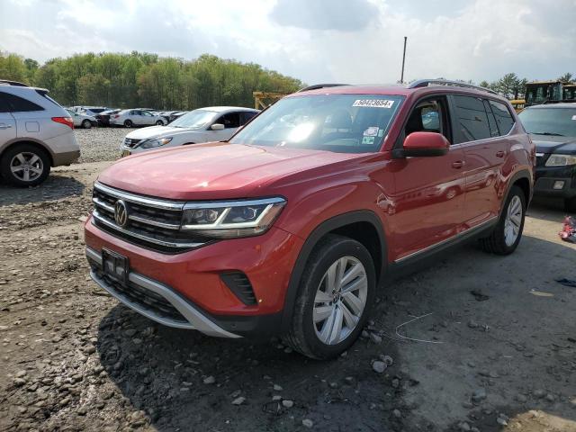 1V2BR2CA9MC584996 - 2021 VOLKSWAGEN ATLAS SEL BURGUNDY photo 1