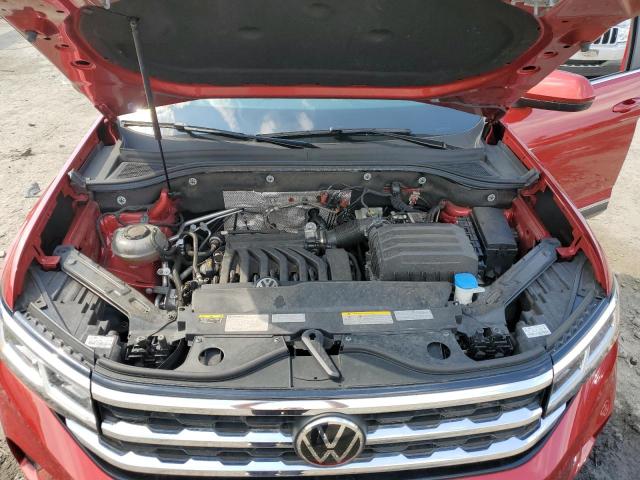 1V2BR2CA9MC584996 - 2021 VOLKSWAGEN ATLAS SEL BURGUNDY photo 12