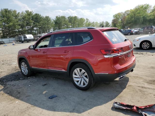 1V2BR2CA9MC584996 - 2021 VOLKSWAGEN ATLAS SEL BURGUNDY photo 2