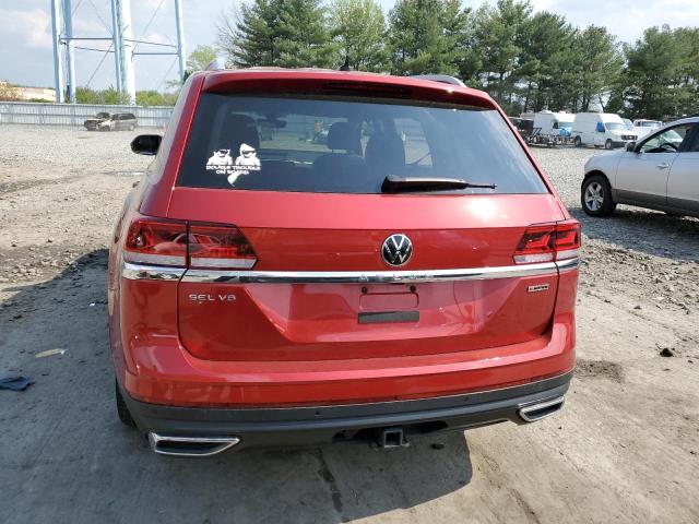 1V2BR2CA9MC584996 - 2021 VOLKSWAGEN ATLAS SEL BURGUNDY photo 6