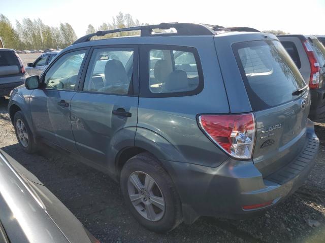 JF2SH6BC6AH906170 - 2010 SUBARU FORESTER XS Turkuaz foto 2