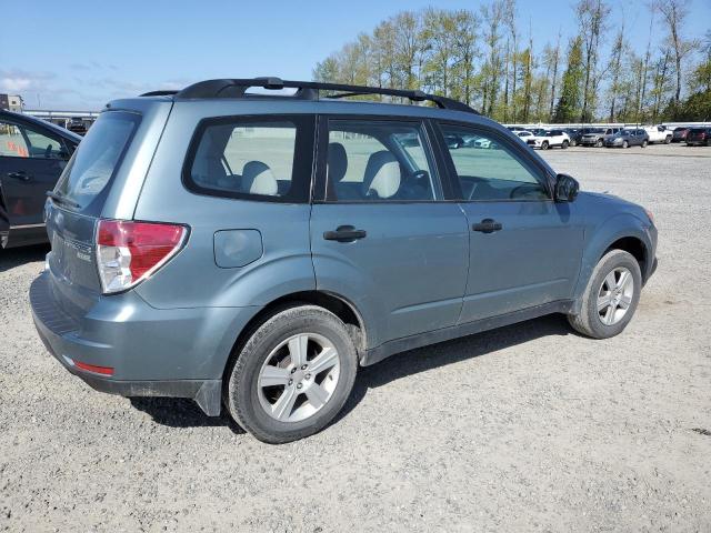 JF2SH6BC6AH906170 - 2010 SUBARU FORESTER XS Turkuaz foto 3