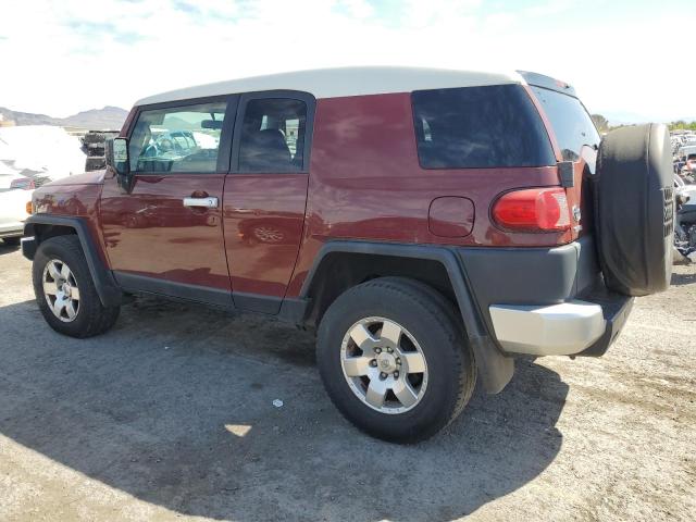 JTEBU11F58K004756 - 2008 TOYOTA FJ CRUISER BURGUNDY photo 2