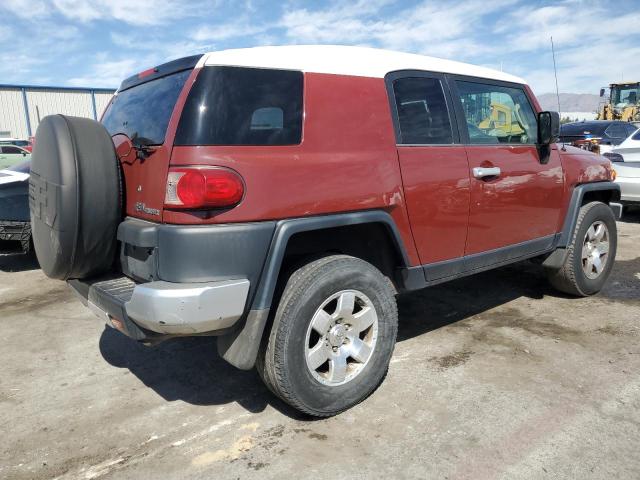 JTEBU11F58K004756 - 2008 TOYOTA FJ CRUISER BURGUNDY photo 3