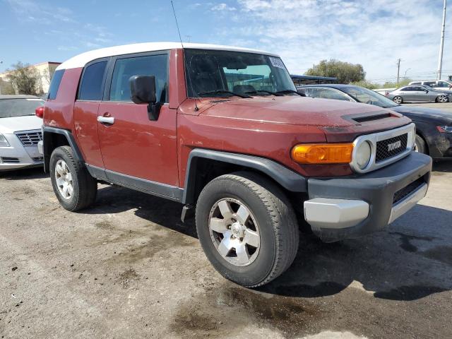 JTEBU11F58K004756 - 2008 TOYOTA FJ CRUISER BURGUNDY photo 4