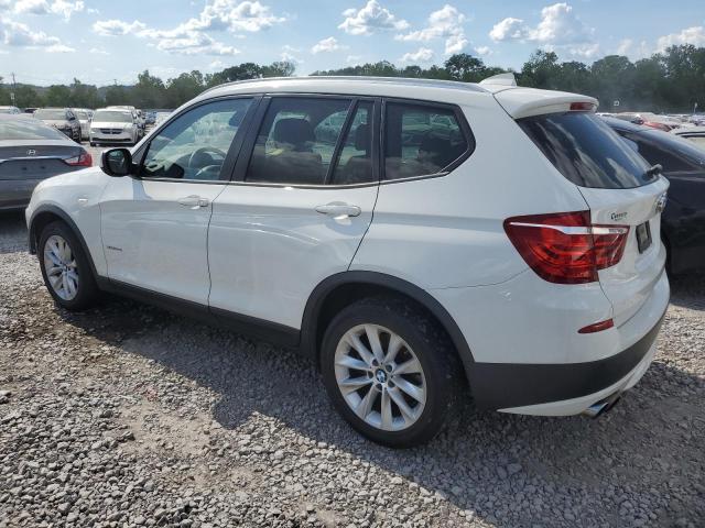 5UXWX9C56E0D10535 - 2014 BMW X3 XDRIVE28I WHITE photo 2