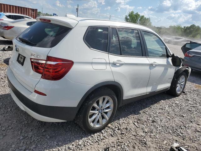 5UXWX9C56E0D10535 - 2014 BMW X3 XDRIVE28I WHITE photo 3