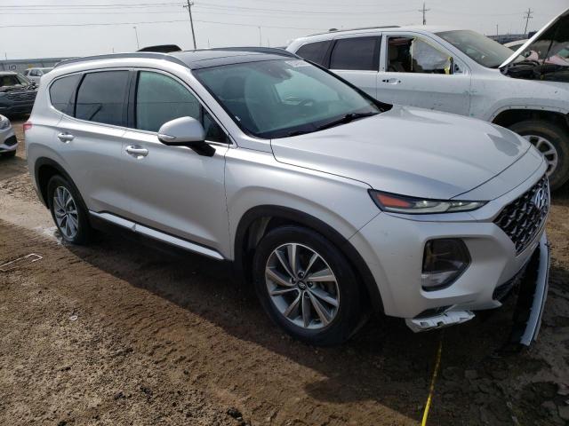 5NMS53AD9KH052839 - 2019 HYUNDAI SANTA FE LIMITED SILVER photo 4