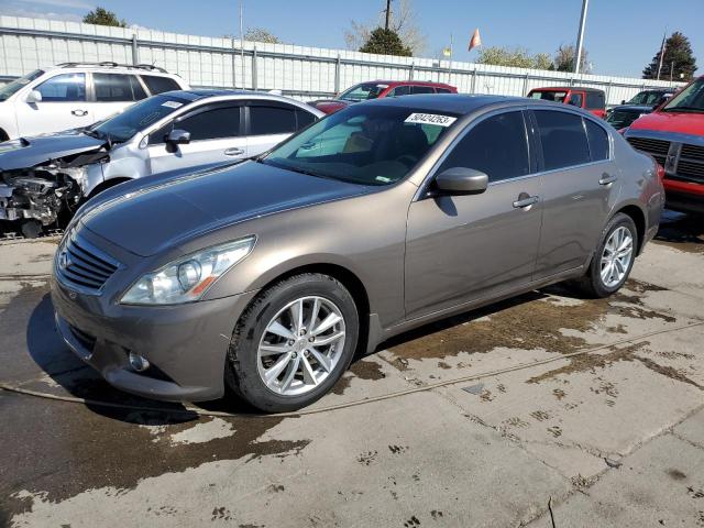 JN1CV6AR4BM406487 - 2011 INFINITI G37 GRAY photo 1