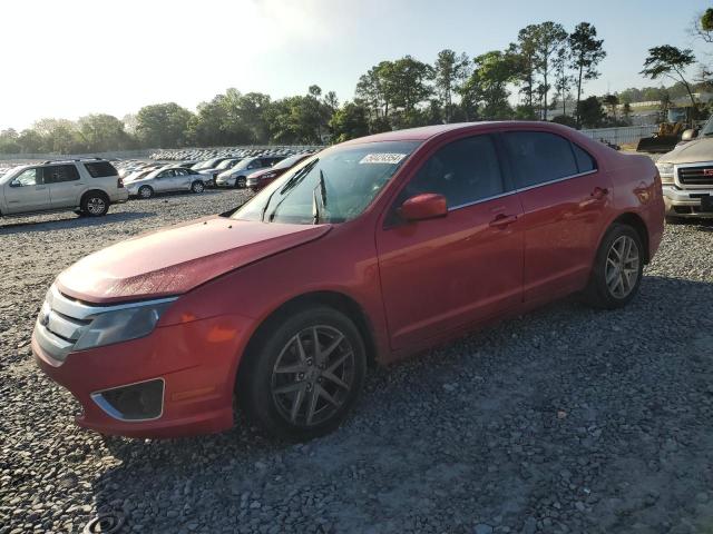 3FAHP0JG6CR207786 - 2012 FORD FUSION SEL RED photo 1