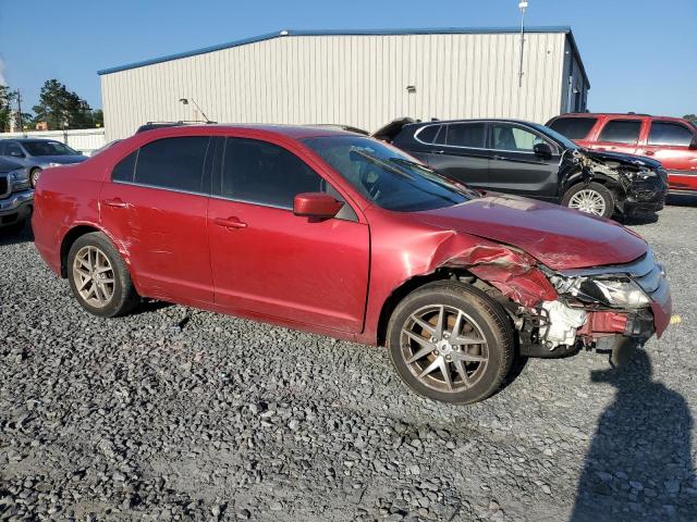 3FAHP0JG6CR207786 - 2012 FORD FUSION SEL RED photo 4