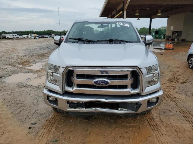 1FTEW1CF8FFB41768 - 2015 FORD F150 SUPERCREW SILVER photo 5