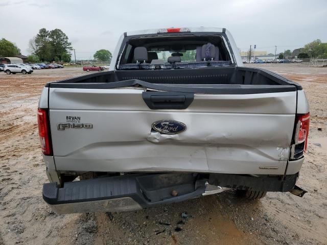 1FTEW1CF8FFB41768 - 2015 FORD F150 SUPERCREW SILVER photo 6