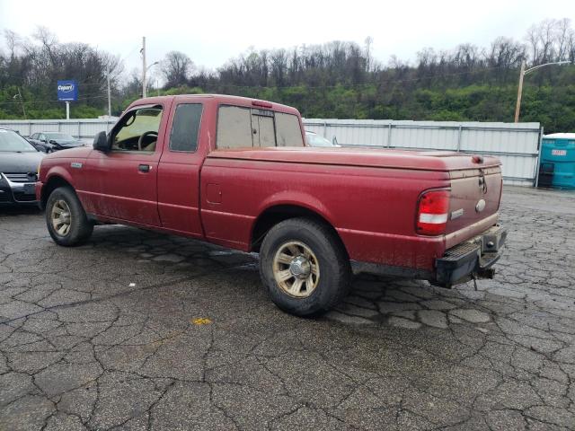 1FTYR14D39PA54375 - 2009 FORD RANGER SUPER CAB RED photo 2