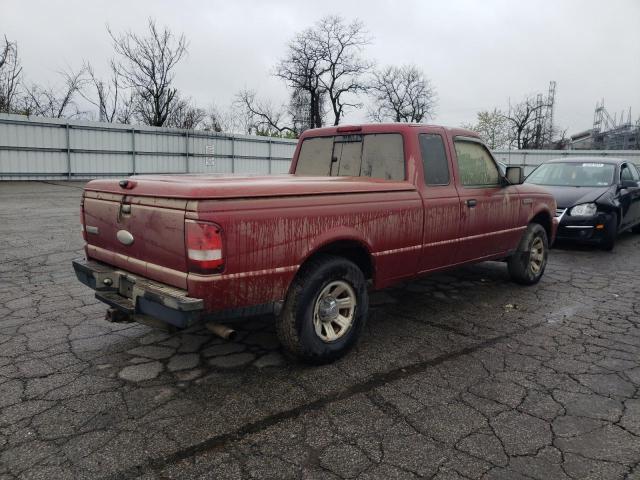 1FTYR14D39PA54375 - 2009 FORD RANGER SUPER CAB RED photo 3