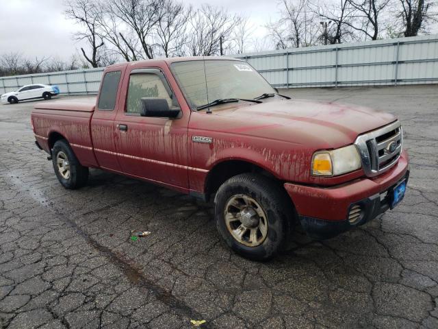 1FTYR14D39PA54375 - 2009 FORD RANGER SUPER CAB RED photo 4