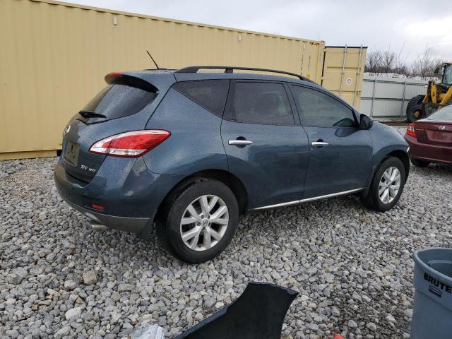 JN8AZ1MWXCW214028 - 2012 NISSAN MURANO S GRAY photo 3