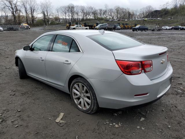 1G11E5SA0DU140520 - 2013 CHEVROLET MALIBU 2LT SILVER photo 2