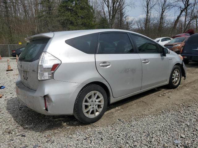 JTDZN3EU6D3271199 - 2013 TOYOTA PRIUS V SILVER photo 3