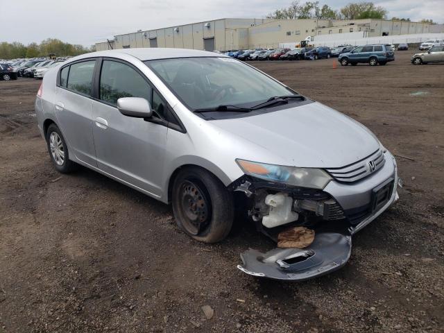 JHMZE2H55AS003839 - 2010 HONDA INSIGHT LX SILVER photo 4