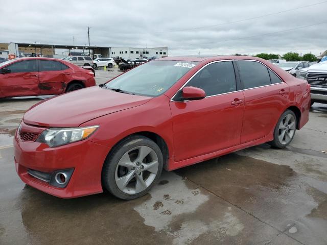 4T1BF1FK9CU617878 - 2012 TOYOTA CAMRY BASE RED photo 1