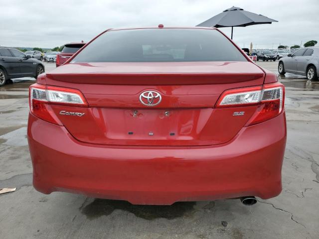 4T1BF1FK9CU617878 - 2012 TOYOTA CAMRY BASE RED photo 6