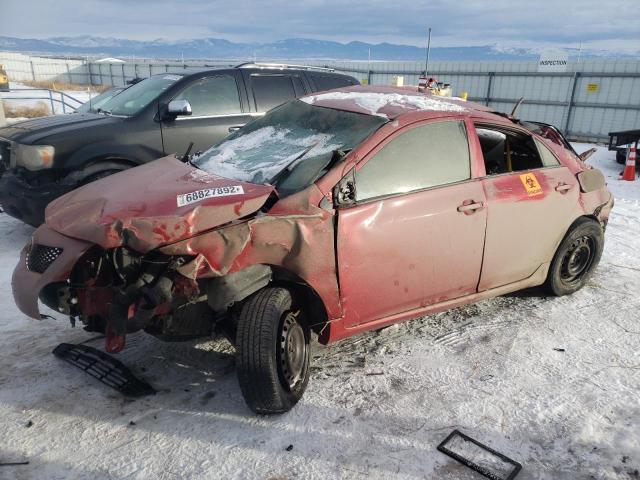 JTDBL40E499088532 - 2009 TOYOTA COROLLOA BASE RED photo 1