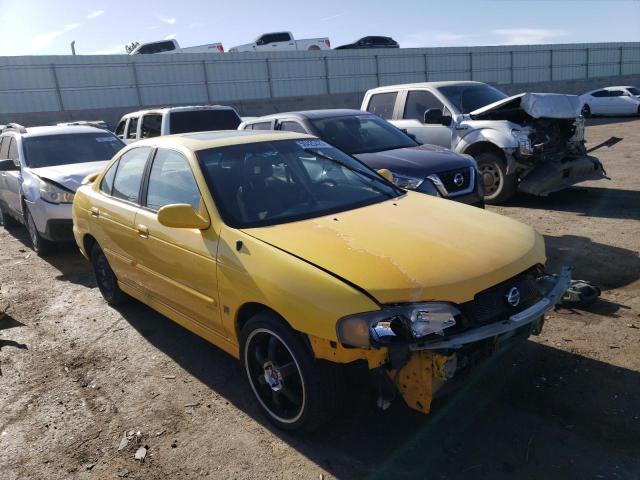 3N1AB51D23L727812 - 2003 NISSAN SENTRA SE-R SPEC V YELLOW photo 4