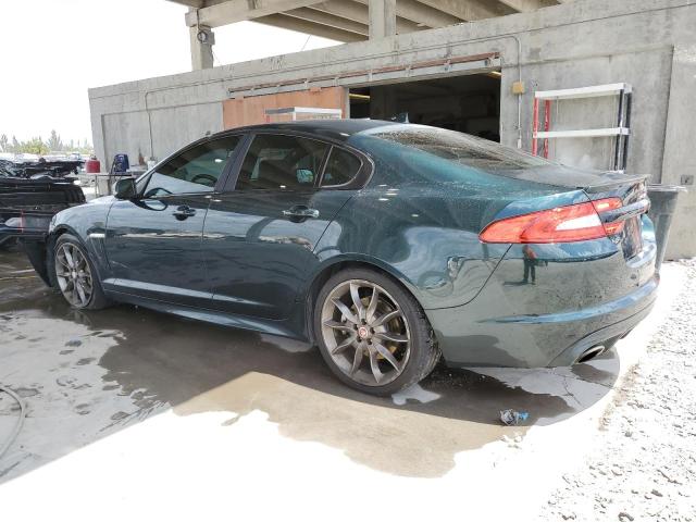 SAJWA0F76F8U69083 - 2015 JAGUAR XF 3.0 SPORT GREEN photo 2