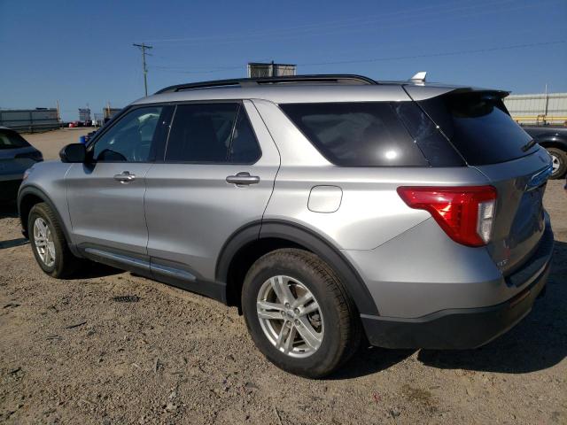 1FMSK8DHXLGC87257 - 2020 FORD EXPLORER XLT ვერცხლისფერი ფოტო 2
