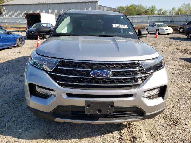 1FMSK8DHXLGC87257 - 2020 FORD EXPLORER XLT SILVER photo 5