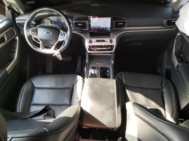 1FMSK8DHXLGC87257 - 2020 FORD EXPLORER XLT ვერცხლისფერი ფოტო 8