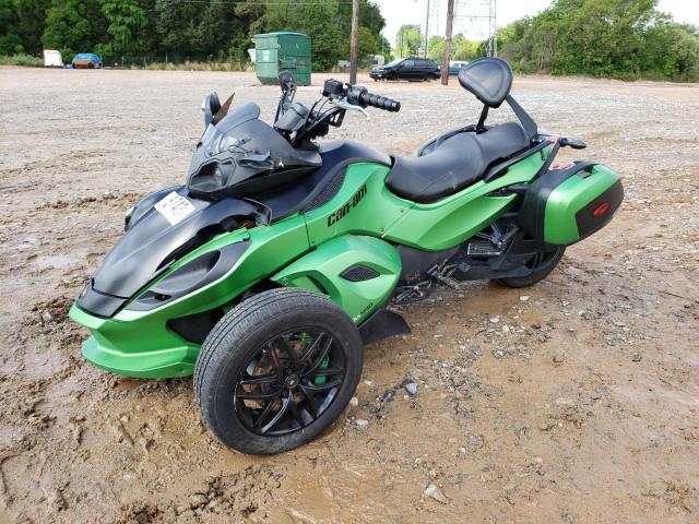 2BXJANA17CV001136 - 2012 CAN-AM SPYDER ROA RS-S GREEN photo 1