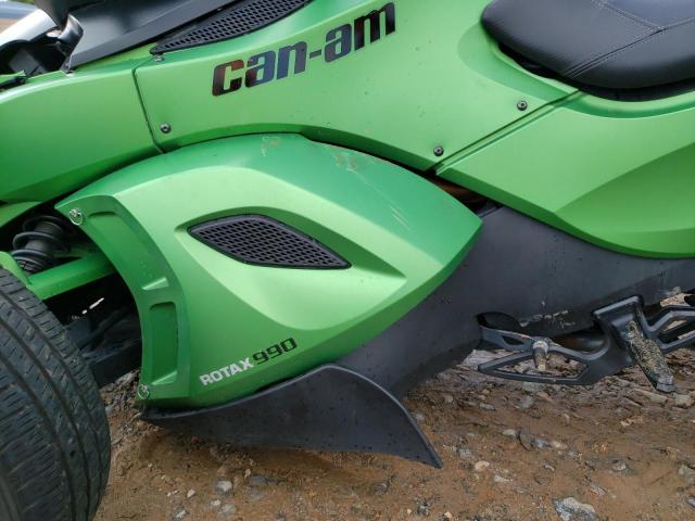 2BXJANA17CV001136 - 2012 CAN-AM SPYDER ROA RS-S GREEN photo 11