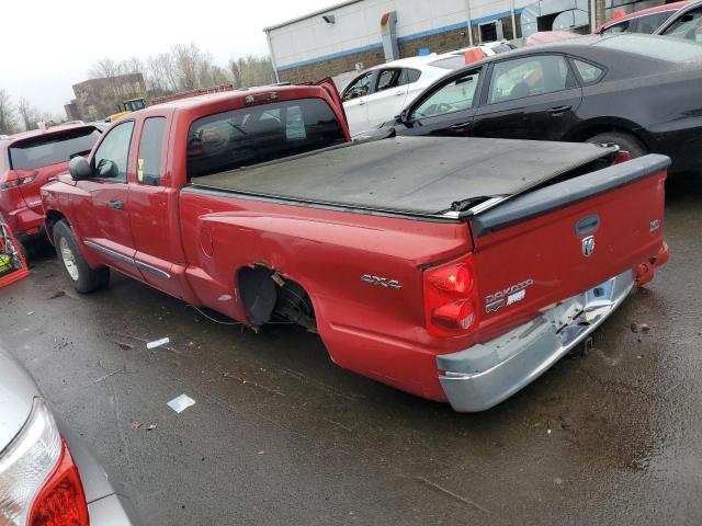 1D3HW52N08S592238 - 2008 DODGE DAKOTA LARAMIE RED photo 2