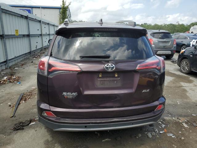 2T3WFREV1HW404479 - 2017 TOYOTA RAV4 XLE PURPLE photo 6