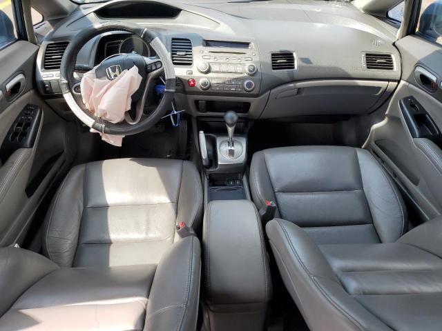 2HGFA16949H520439 - 2009 HONDA CIVIC EXL ლურჯი ფოტო 8