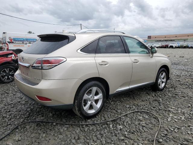 2T2BK1BA0FC319942 - 2015 LEXUS RX 350 BASE BEIGE photo 3