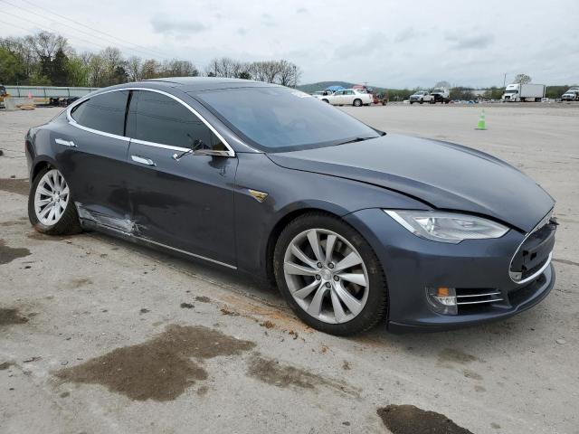 5YJSA1E2XGF130062 - 2016 TESLA MODEL S ნაცრისფერი ფოტო 4