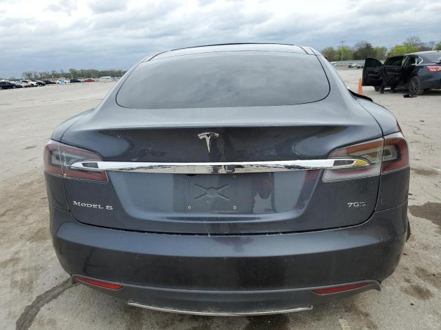 5YJSA1E2XGF130062 - 2016 TESLA MODEL S ნაცრისფერი ფოტო 6