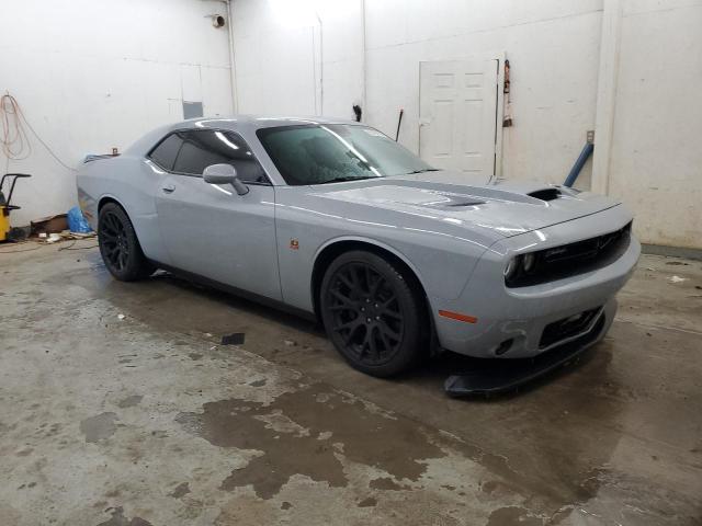 2C3CDZFJ5NH156192 - 2022 DODGE CHALLENGER R/T SCAT PACK GRAY photo 4