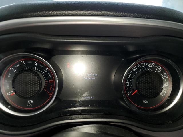 2C3CDZFJ5NH156192 - 2022 DODGE CHALLENGER R/T SCAT PACK GRAY photo 9